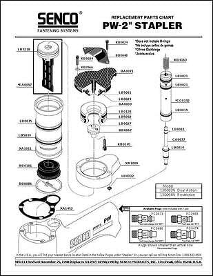 O-Ring Depot Kit + Seal LB5002 Compatible for SencoLB5002 + o-Rings for PW PW-2
