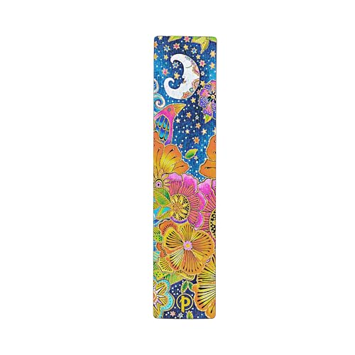 Laurel Burch created brilliantly coloured, exquisitely embellished, vibrant and moving artistic themes. Her celestial theme has evolved over the years in a vibrant colour palette emblazoned with shimmering details of silver and gold, including rainbow-hued fish and sprays of colourful flowers cavorting with her suns, moons and stars.