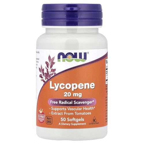 Licopeno 20mg 50 Softgel - Now foods