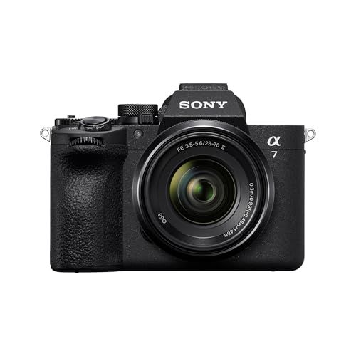 Image of Sony Alpha ILCE-7M5M (with 28-70 mm 2 Zoom Lens) Full-Frame High Resolution 33 MP Camera | Partially Stacked Sensor | 4K 120P | 30fps - Black