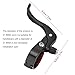 Bike Brake Lever, 1 Pair 31.8mm Aluminum Alloy Brake Handle Lever Set Easy Installation for Road Bikes Black