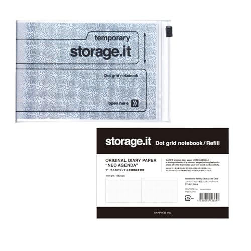 Carnet et recharge pour journal et prise de notes en PVC