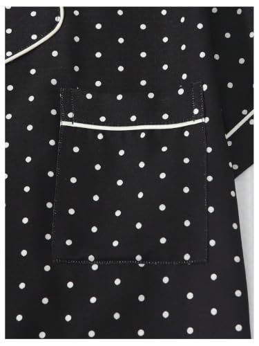 Image of Verdusa Pajamas For Women Set 2 Piece Summer Pajama Sets Cute Pjs Lounge Matching Button Shirt with Shorts