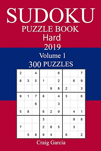 300 Hard Sudoku Puzzle Book 2019 1727224450 Book Cover