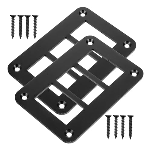 Support interrupteur bascule aluminium résistant et facile à installer