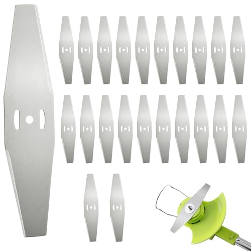 22 PCS Lames Métal pour Coupe-Bordure – Lames de Rechange Durables pour Débroussailleuse 24V, Accessoires Robustes pour Coupe-Bordure