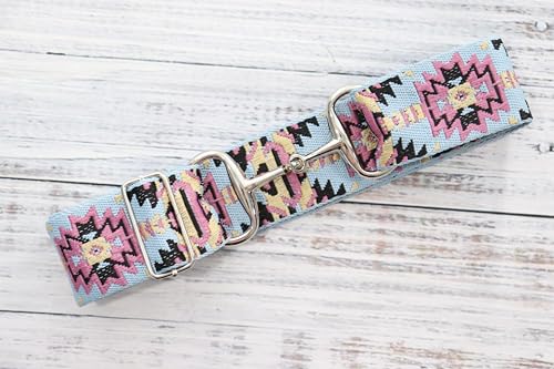 Western inspired 2 inch snaffle bit belt2