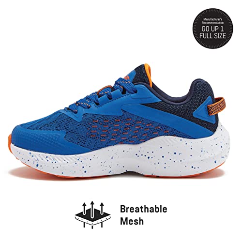 Avia Tênis masculino Avi-Storm – Tênis leve, atlético, tênis de corrida para meninos – infantil, cri