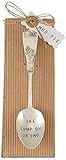 Mud Pie One Lump Coffee Spoon, Silver
