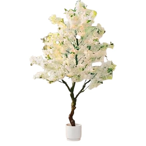 Cerisier artificiel en fleurs : la solution pour un décor fleuri sans arrosage de 50 cm