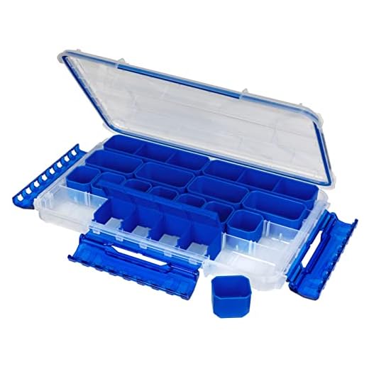 Flambeau Outdoors Terminal Slim Waterproof Tuff Tainer, 14 Cups, Zerust