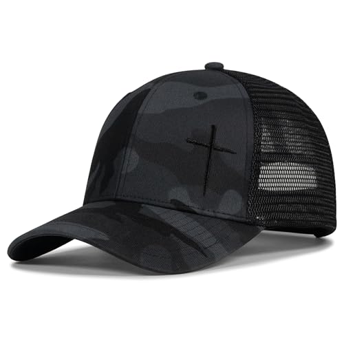 Image of Christian Hats for Men Women,Jesus Cross Hat Religious Best Gifts for Birthday /Christmas