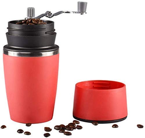 SXLCKJ Molinillo de café de Mano portátil, Molinillo de Mano portátil para el hogar, máquina de café pequeña, máquina de…