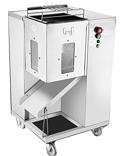 NEWTRY Allesschneider Kommerzieller Fleischschneider Scheiben Schneider 500KG/H Elektrische Schneidemaschine mit 2…