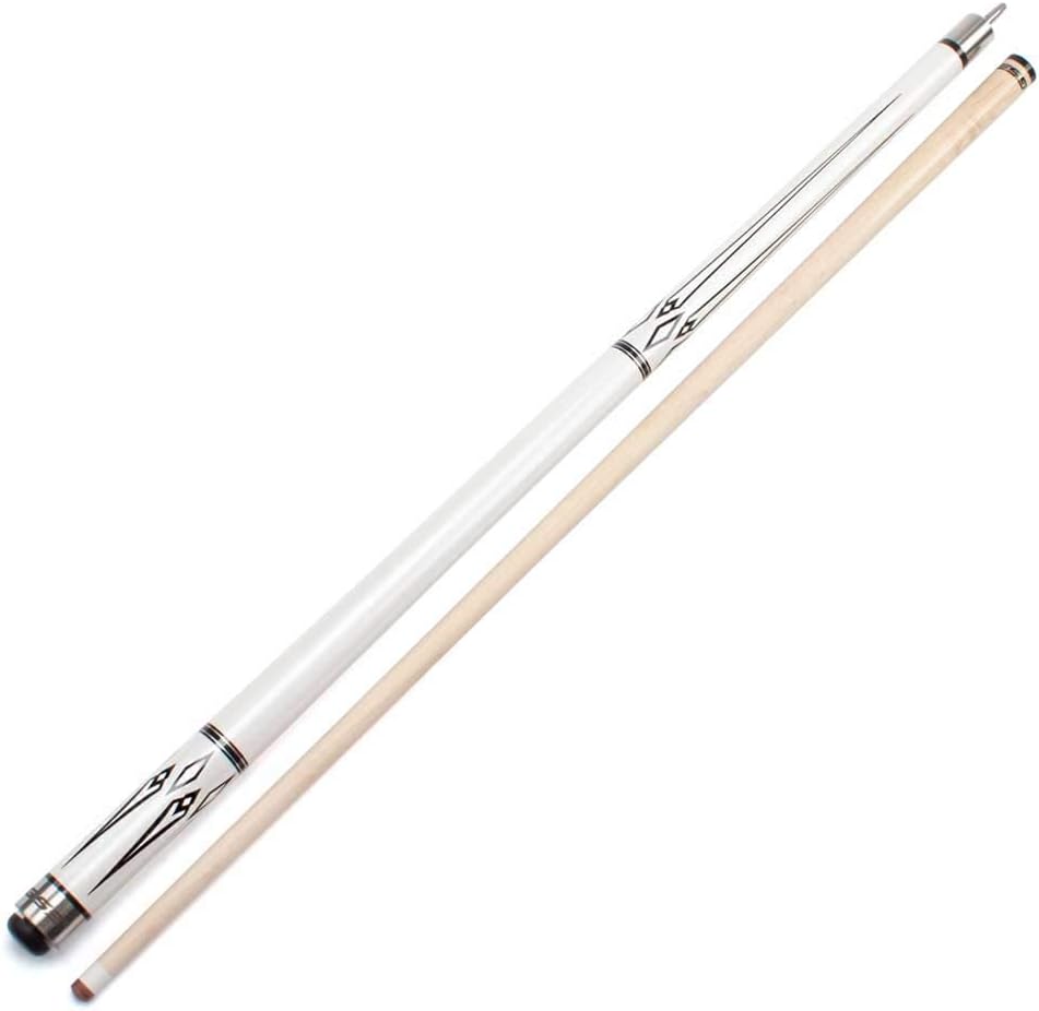 GSE Games & Sports Expert 58" 2-Piece Canadian Maple Billiard Pool Cue Stick, 18-21oz