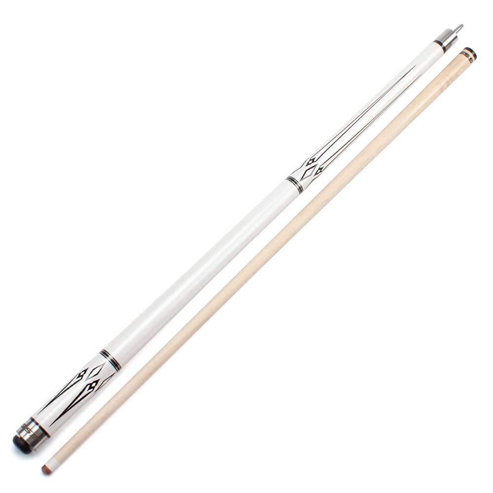 GSE Games & Sports Expert 58" 2-Piece Canadian Maple Billiard Pool Cue Stick, 18-21oz