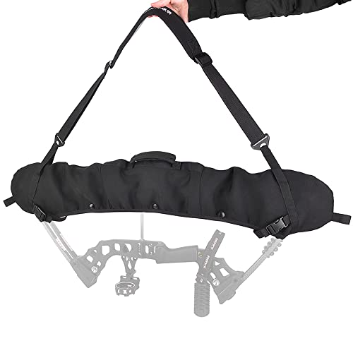 SHARROW Tir à l'arc Sac Sangle d'arc à Poulies Sling Cas Étui d'arc Portable Sacoche de Transport Imperméable Sac d'arc (Noir) Cover