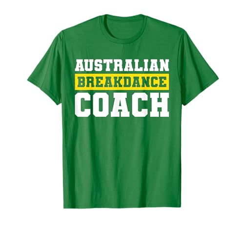 Australian Breakdance Coach Funny Halloween Costume T-Shirt
