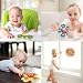 Saugnapf Spinner Spielzeug für Baby Toys, Badewannenspielzeug Sensorik Spielzeug für Kleinkinder 1-3 Geburtstagsgeschenk Spinning Top Saugspielzeug (4Pcs)