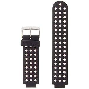 GARMIN verwisselbare horlogeband Forerunner 220, Zwart/Rood