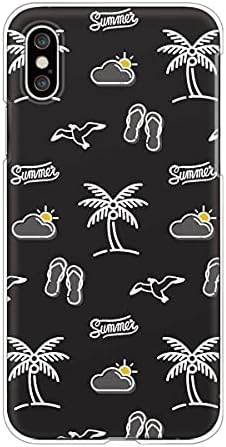 Amazon Co Jp Pixel4 ピクセル 対応スマホケース J ブラック 夏 アイコン柄 かわいい おしゃれ イラスト 海 ビーチ モノトーン くすみカラー Case6331 家電 カメラ