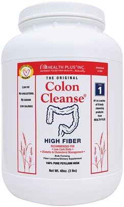 Health Plus Colon Cleanse, Jar, 48Regular onza
