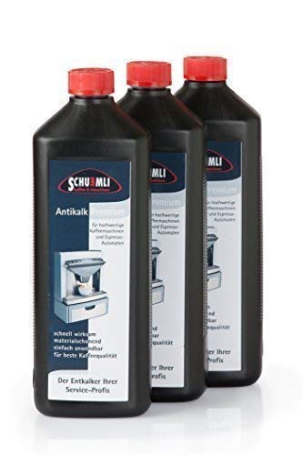 Odkamieniacz Premium | specjalny odkamieniacz do ekspresów do kawy i ekspresów do espresso | 3 x 1000 ml płynu