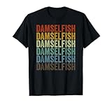 Damselfish Fish Retro T-Shirt