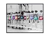 Vintage Beach Photo Wall Art - 8x10 Beauty Contest Picture, Home Decor Photograph - Unframed room Decoration Poster Print