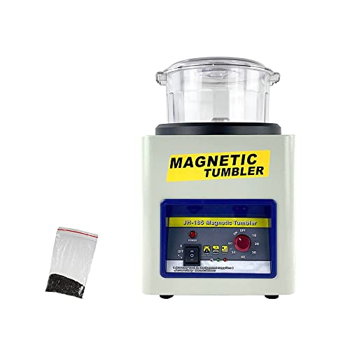 Magnetic Tumbler Jewelry Polisher 180mm 2000 RPM Finisher 7.3 Inch Magnetic Polisher With Adjustable Speed For Jewelry (JH185)