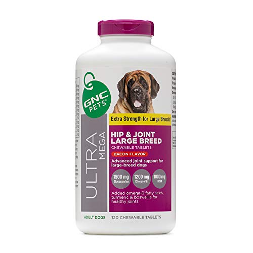 GNC Pets Ultra Mega Hip & Joint Health Chewable Tablets Dog Supplement