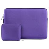 MOSISO Water Repellent Neoprene Sleeve Bag Cover Compatible 13-13.3 Inch Laptop with Small Case, Ultra Violet