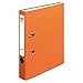 Produktbild Herlitz 11416229 Ordner maX.file protect A4, 5 cm mit Einsteckrückenschild, 5er-Packung, FSC Mix, orange