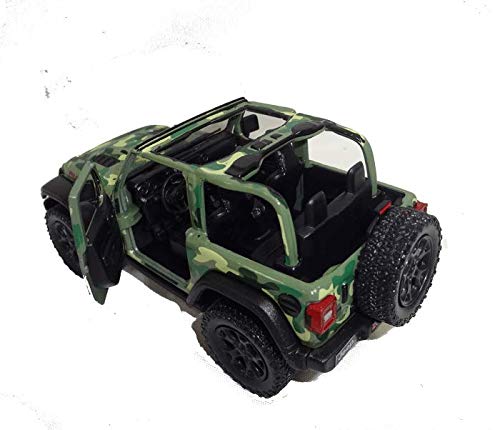 Amazon | Kinsmart 2018 Jeep Wrangler Rubicon グリーン