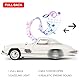 imtfzct 1955 300sl Oldtimer Modell, 1/32 Spielzeugauto mit Sound- und Lichtfunktion, Kinderspielzeug Modellauto mit Pull-Back-Funktion, Modellauto in Sammlerqualität, Geschenk für Kinder (weiß)