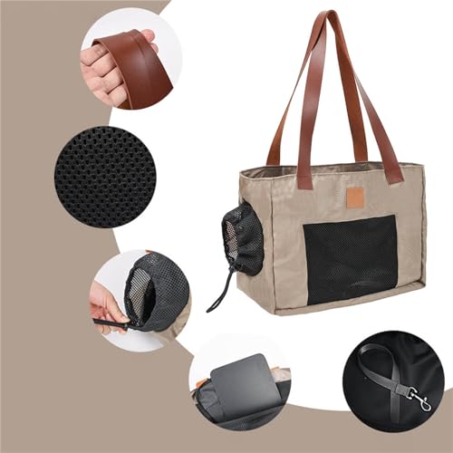 Bolsa de hombro para mascotas: pasea con tu gato cómodamente al aire libre 8