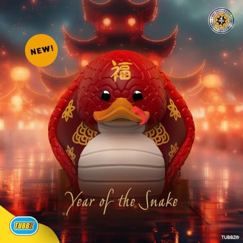 TUBBZ: Chinese New Year - Year of Snake First Edition Rubber Duck Toy 3.5" - image 6