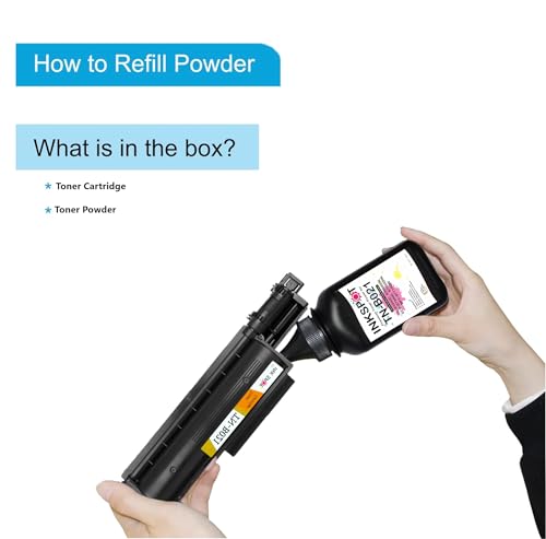 Image of TN B021-100gm, Compatible for Brother HL-B2000D, HL-B2080DW, DCP-B7500D, DCP-B7535DW, MFC-B7715DW (TN-B021 Easy Refill + Powder) Black