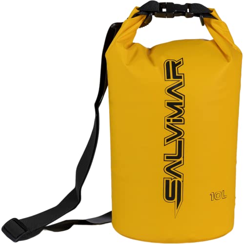 SALVIMAR Drybag Bag Shoulder Bag Adjustable Shoulder Straps Waterproof for Kayaking Boating, Canoeing, Fishing, Rafting