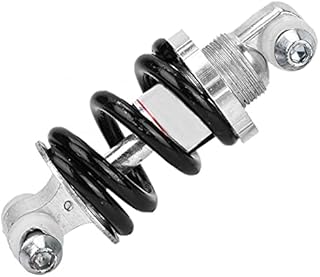 Bicycle Shock Absorber 100mm 650 Pounds Bicycle Rear Shocks Suspension Bumper Bike Frame Spring Shock Damper Absorber Bicycle Accessory Rear Bike Shocks