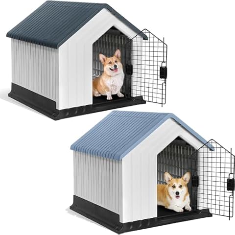Durable Weatherproof Plastic Dog House Cover
