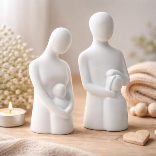 Image of CraftVatika Home Decoration Items for Living Room, Family Set Decorative Showpiece, Table Decor Items for Home Tabletop Corner Decor, Birthday Anniversary Mother's Day for Man Woman