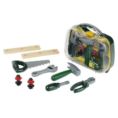 Theo Klein 8465 - Bosch Maletin De Herramientas con Numerosos Accesorios, Juguete