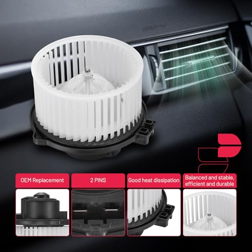 Image of BDFHYK AC Heater Blower Motor Fan Compatible with Mercedes-Benz 2000-2003 ML320,2003-2005 ML350,2000-2001 ML430,2002-2005 ML500,2000-2003 ML55 AMG,HVAC Blower Motor Assembly Replacement for 700207