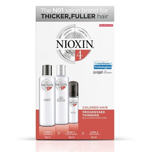 Nioxin 3d Care System 4 Set Schampo 150ml + Balsam 150ml + Behandling 40ml