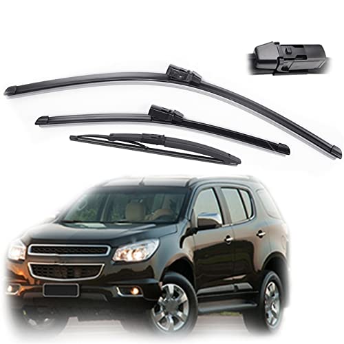 Essuie-Glaces avant arrière Chevrolet Trailblazer RG 2012-2019 | Balais 22, 18 et 12 pouces