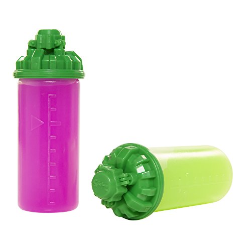 World Of Nintendo Splatoon Splattershot Refill 2-Pack, Lime Green/Purple Slime #TOP2
