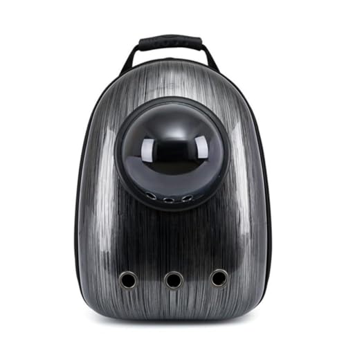 【Vuxilo】ペット用品の猫・犬用宇宙船カプセル型のベストアンサーペットキャリーバッグ・リュック。ドーム型で、通気性が良好で軽量で、持ち運びが便利です。飛び出し防止機能が付いており、強い安定性を備えています。広々とした空間とポケットが付いており、おしゃれ