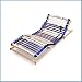 Produktbild RAVENSBERGER Lattenrost (Medi XXL) 5-Zonen-30-Leisten-BUCHE- Schwergewichtsrahmen | Elektrisch | Made IN Germany - Zertifiziert 140 x 200 cm Funk-Fernbedienung