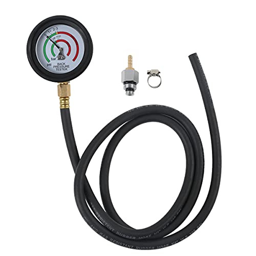 Exhaust Back Pressure Tester with 6Foot Hose, Exhaust Pressure Tester